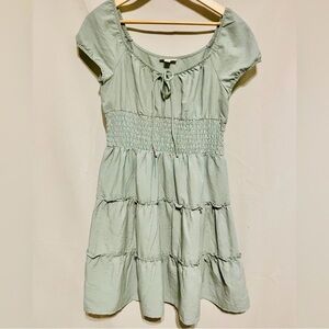 Sage Green Mini Dress NWOT